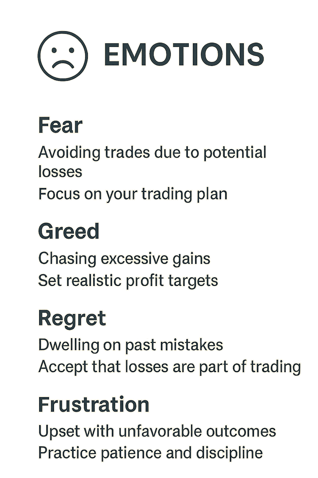 What emotions are and how to deal with them